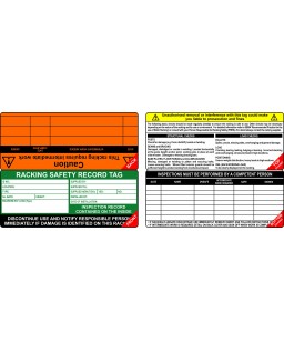 Racking Safety Tag