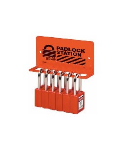 Heavy Duty Padlock Station 6-8