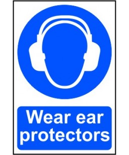 Wear ear protectors