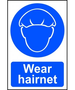 Wear hairnet 
