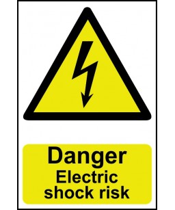 Danger Electric shock risk...