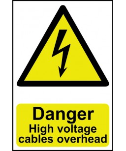 Danger High voltage cables...