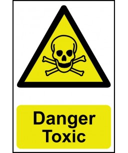 Danger Toxic Safety Sign