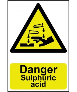 Danger Sulphuric acid...