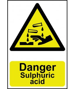 Danger Sulphuric acid...