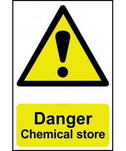 Danger Chemical store...