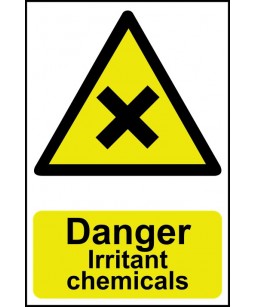 Danger Irritant chemicals...