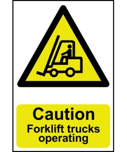 Danger Forklift trucks...