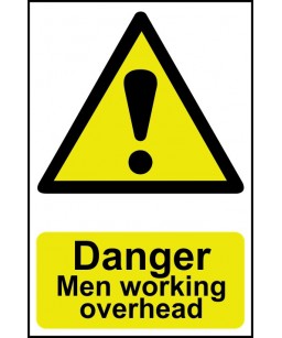 Danger Men working overhead...