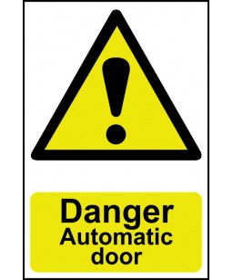 Danger Automatic Door...