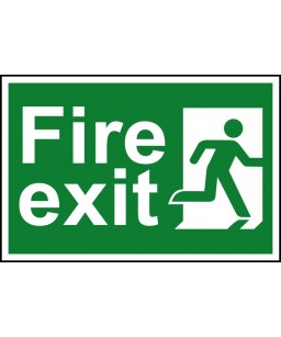 Fire Exit Safety Sign