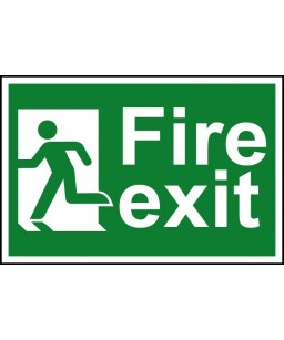 Fire Exit Safety Sign