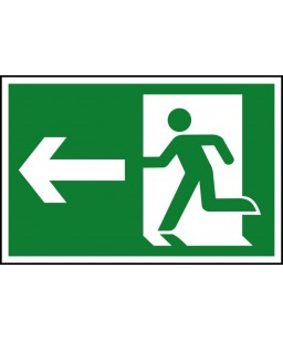 Running man Left Safety Sign