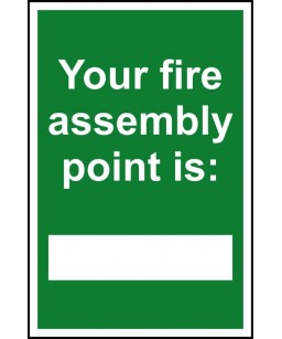 Your fire assembly point...