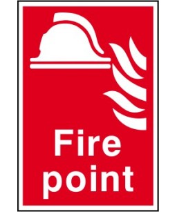 Fire point Sign