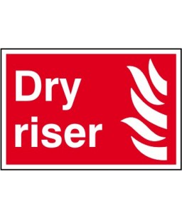 Dry riser Sign
