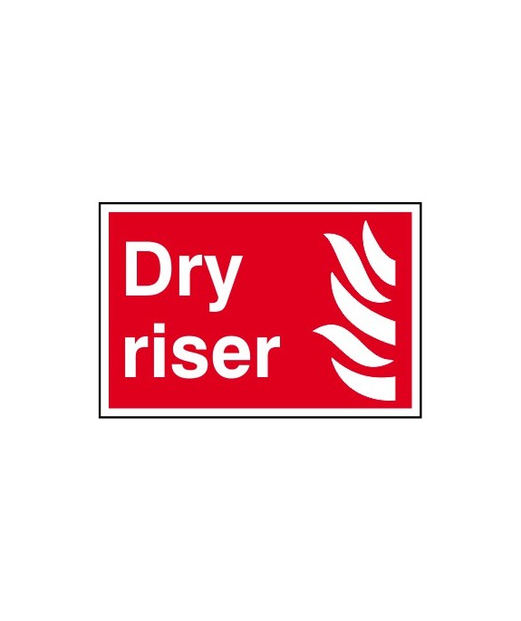 Dry riser Sign
