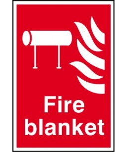 Fire blanket Sign