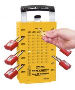 Latch Tight Group Lock box - Yellow