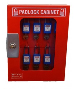 Padlock Cabinet 10 Hook