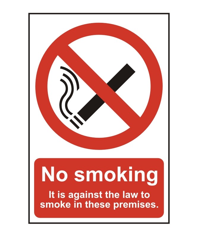 No Smoking It Is Against The Law