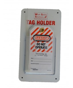 Lock Out Tag Holder