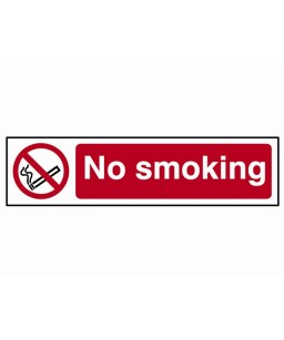 No Smoking