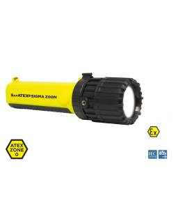 SIGMA ATEX Zoom Flashlight Intrinsically Safe Flashlight