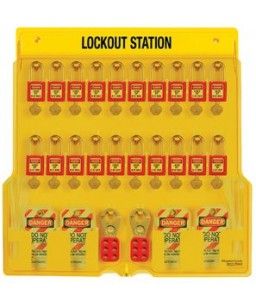 20 Padlocks Lockout Station