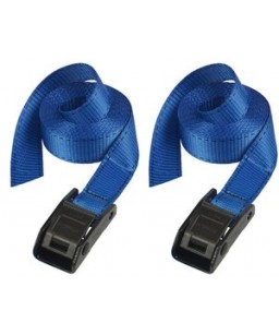 Lashing Straps with Metal Buckle 2.5M Pack 2