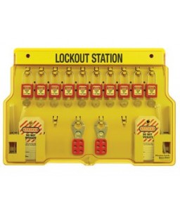 10 Padlock Station (Filled)