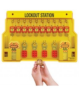 10 Padlock Station (Filled)