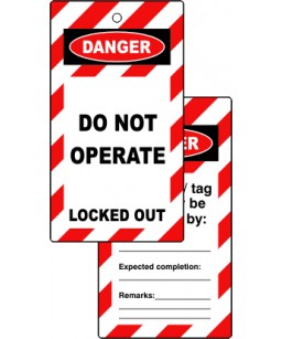 Lock Out Tags Range B