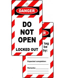 Lock Out Tags Range B