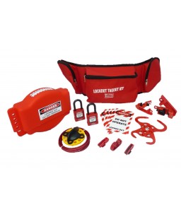 NEW Work Safe Electrical & Valve Lockout Kit   02