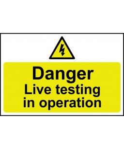 Danger Live testing in...