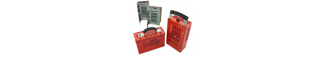 Group Lockout Box – Portable or Wall Mounted Boxes Available