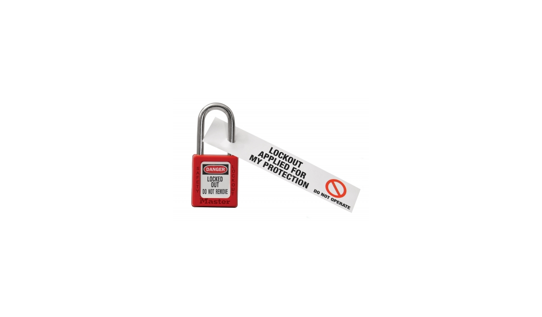 100 DISPOSABLE LOCK OUT TAGS
