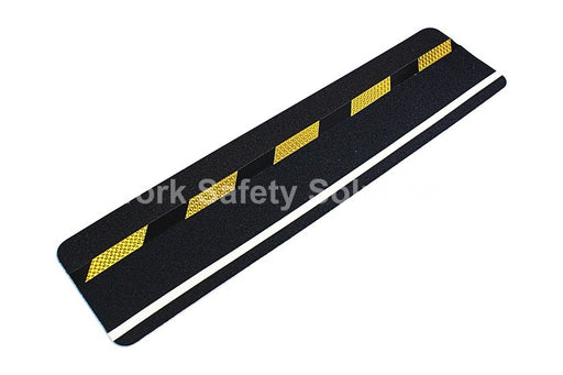 Safety Grip with black/yellow hazard & photoluminescent (glow in the dark) stripe