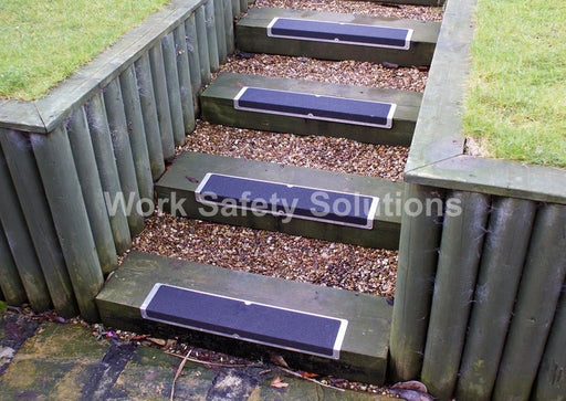 L-Shaped Bolt Down Aluminium  Plates- Anti Slip Stair Treads