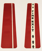 Glow Floor Tape 10cm with 0.6cm glow stripe