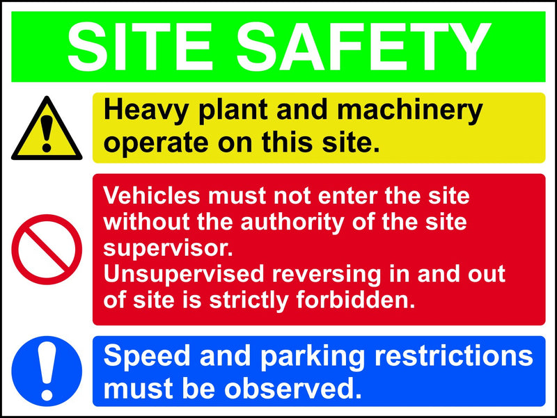 Construction Site Safety Notice