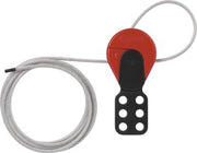 SAFELEX™ Universal Lockout 2m Vinyl Coated Steel Cable
