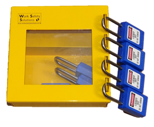 Group Lock Box - 4 Padlock