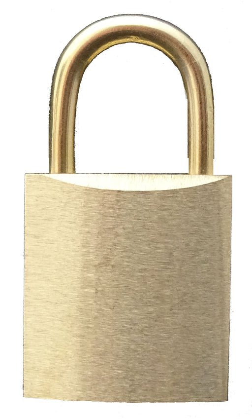 Small 25mm Brass Padlock and  Shackle - WS25D