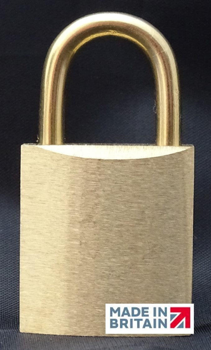 Small 25mm Brass Padlock and  Shackle - WS25D