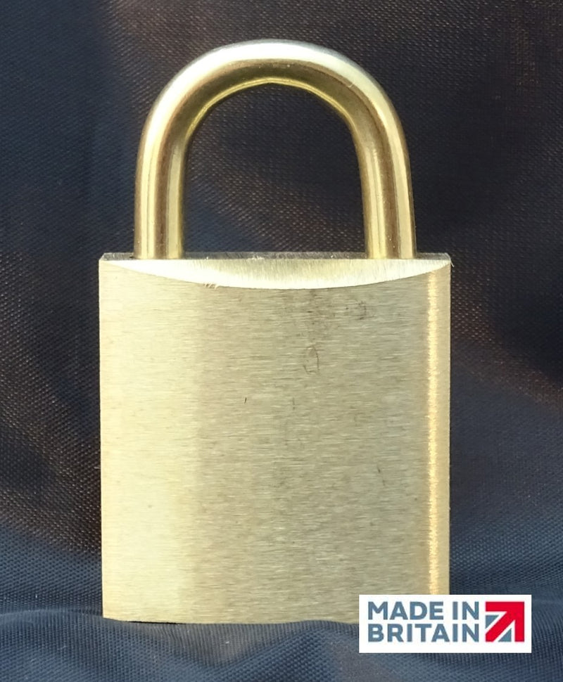 Standard 32mm Brass Padlock & Shackle - WSS32D
