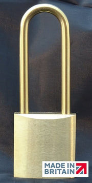 Long 32mm Brass Padlock and Shackle - WSL32D