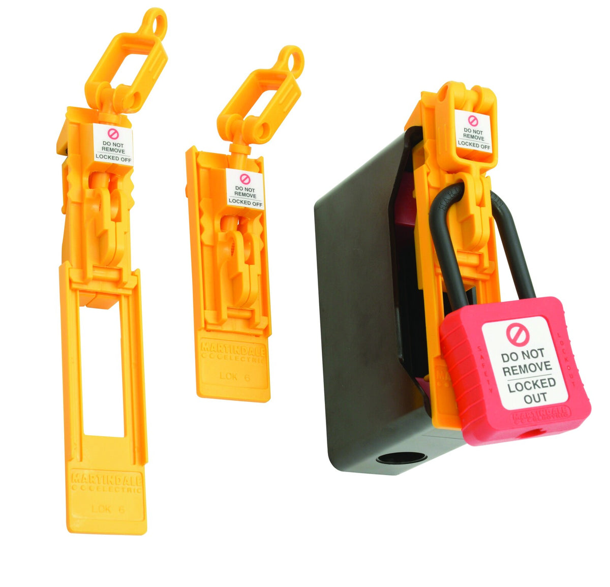 Fuse Panel Lock Martindale LOK6 Universal Fuse Carrier Isolation Lock — Work Safety ...