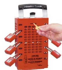 Latch Tight Group Lock box - Red 503RED